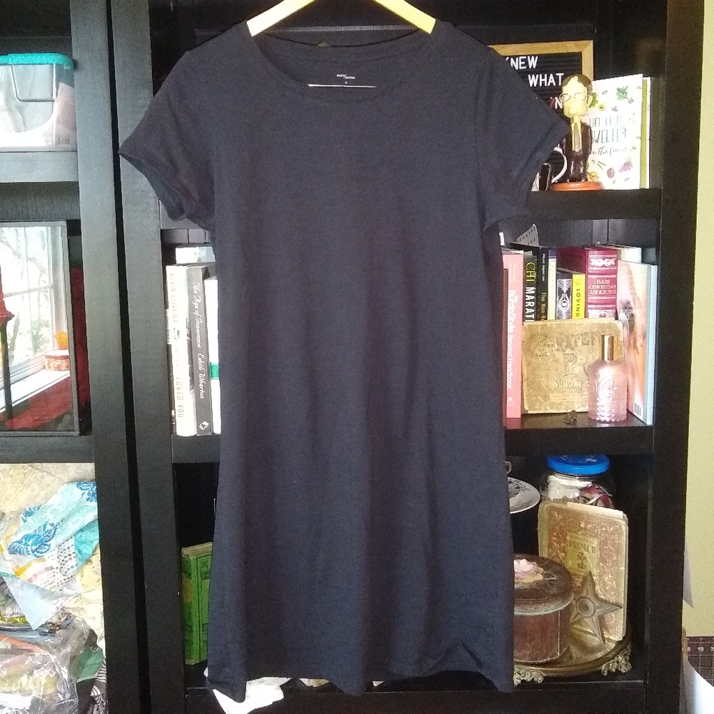Black T-Shirt Dress